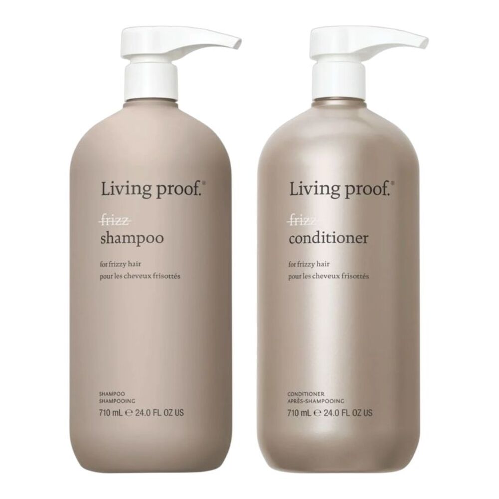 Living Proof No Frizz Shampoo & Conditioner 24 Oz Set